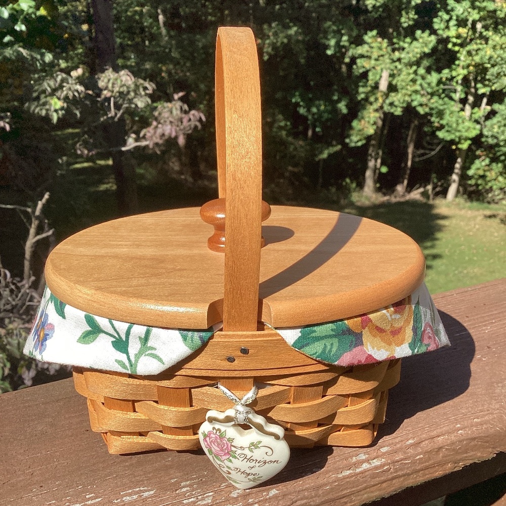 Longaberger basket, horizons of Hope 1999